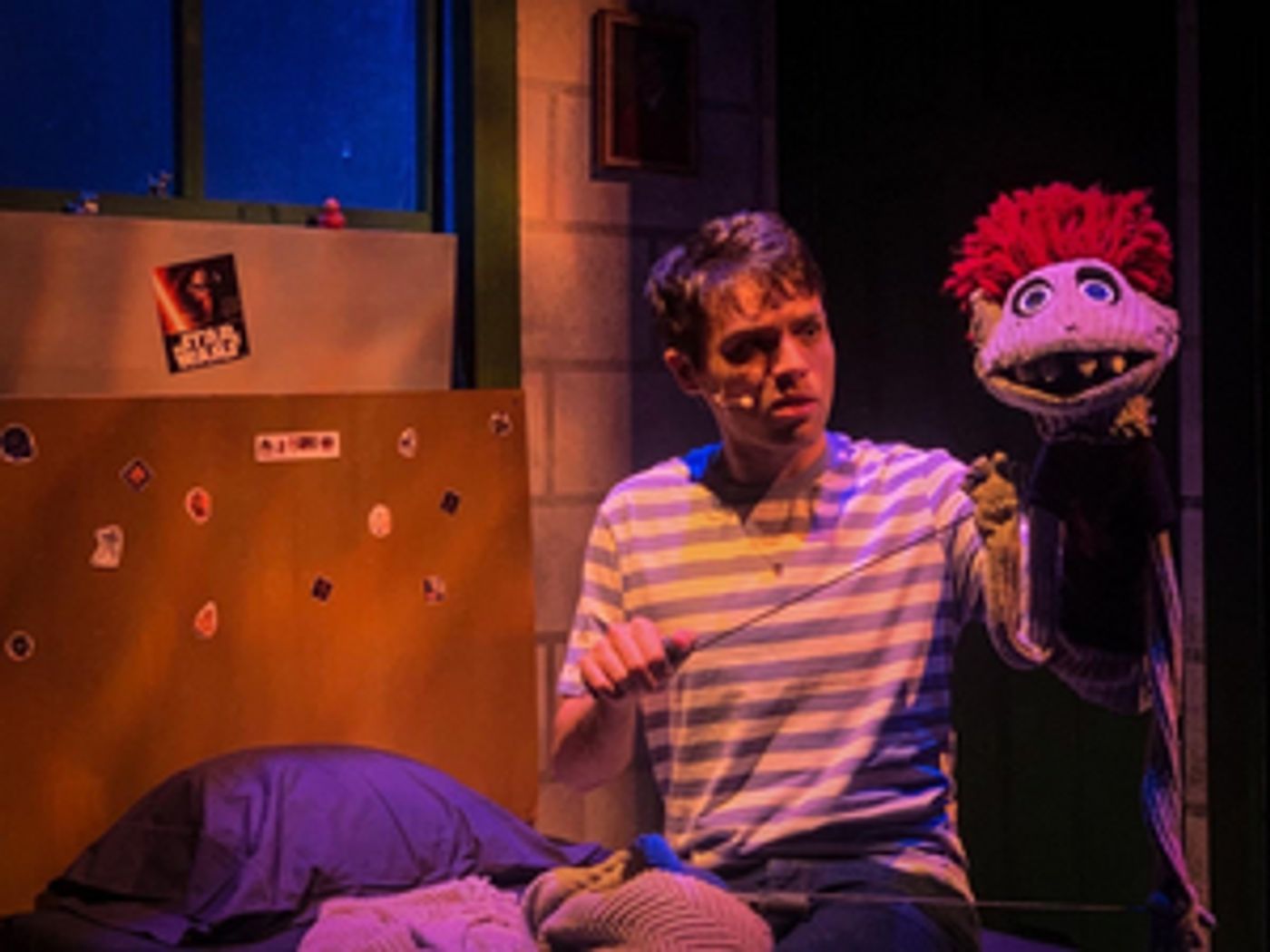 Review:  ROBERT ASKINS' HAND TO GOD-BOLDLY GOES WHERE YOUR CHILDRENS' PUPPET SHOW NEVER SHOULD GO at JOBSITE THEATER  Image