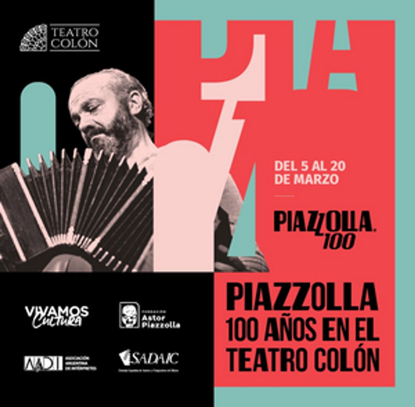 Teatro Colón Celebrates Astor Piazzolla's 100th Birthday Teatro Colón Celebrates Astor Piazzolla's 100th Birthday Image