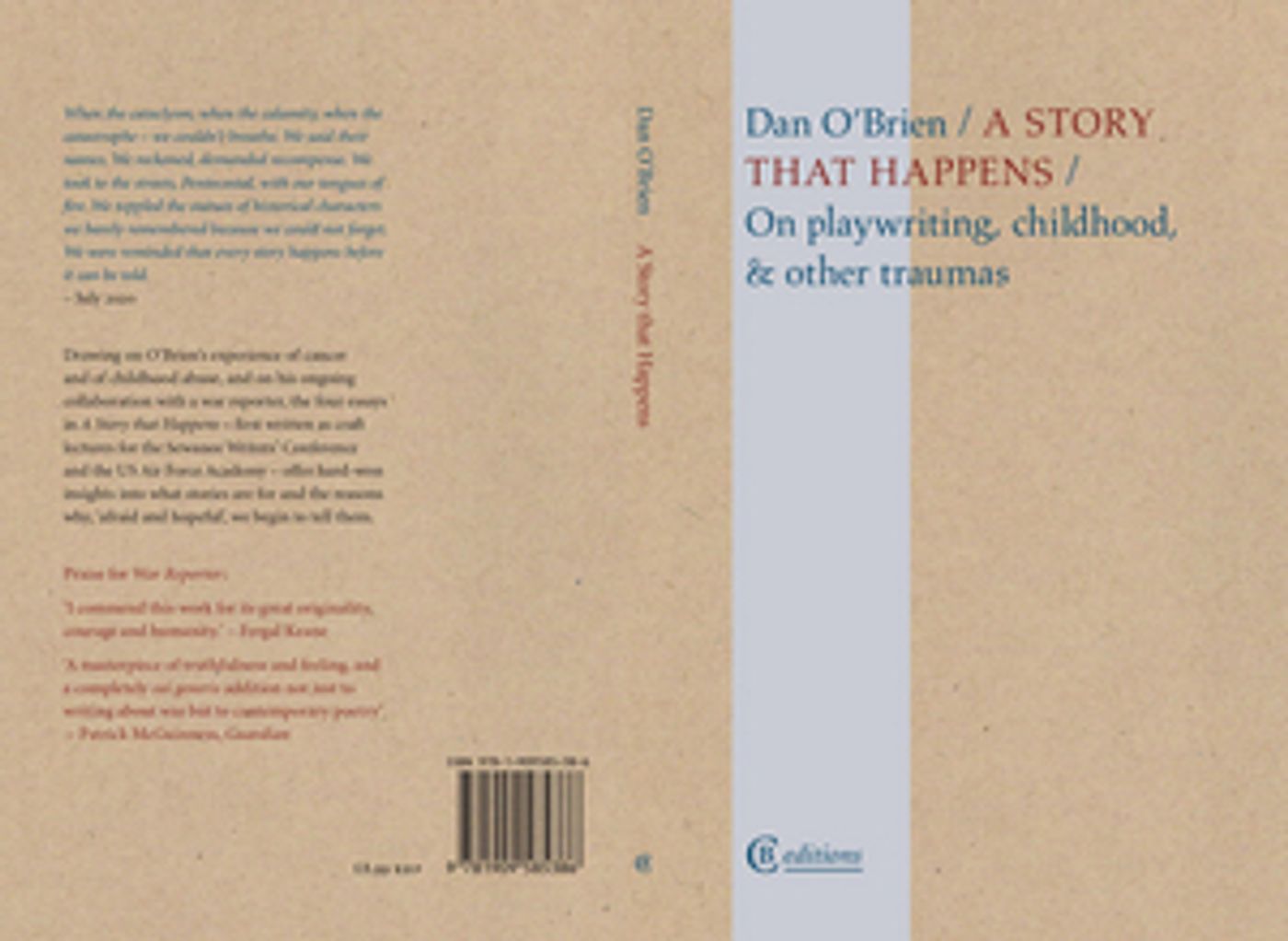 Interview: Dan O'Brien Talks A STORY THAT HAPPENS: ON PLAYWRITING, CHILDHOOD & OTHER TRAUMAS Interview: Dan O'Brien Talks A STORY THAT HAPPENS: ON PLAYWRITING, CHILDHOOD & OTHER TRAUMAS Image
