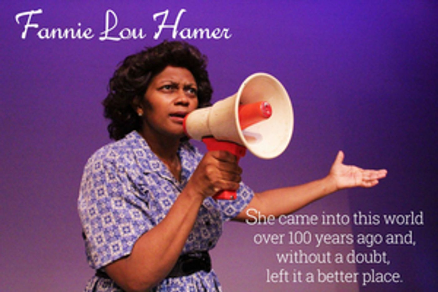 New Stage Theatre Announces Extension of LET IT SHINE! A VISIT WITH FANNIE LOU HAMER  Image