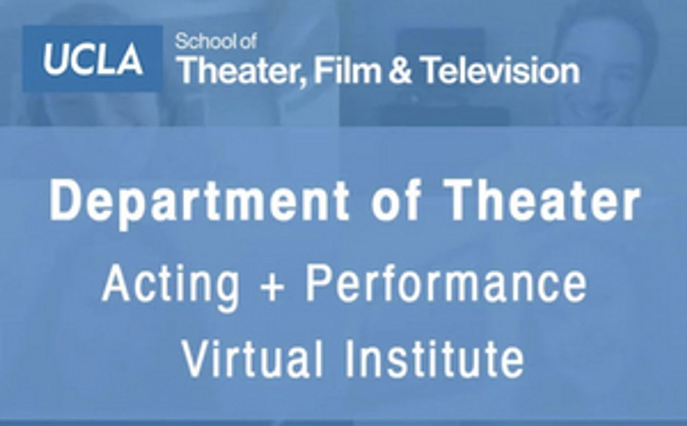 UCLA Acting + Performance Weekend Intensive - March 19-21, 2021  Image