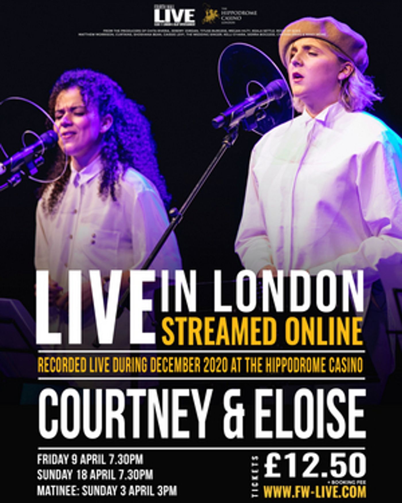 Fourth Wall Live's LIVE IN LONDON Concerts To Be Streamed From 26 March Fourth Wall Live's LIVE IN LONDON Concerts To Be Streamed From 26 March Image