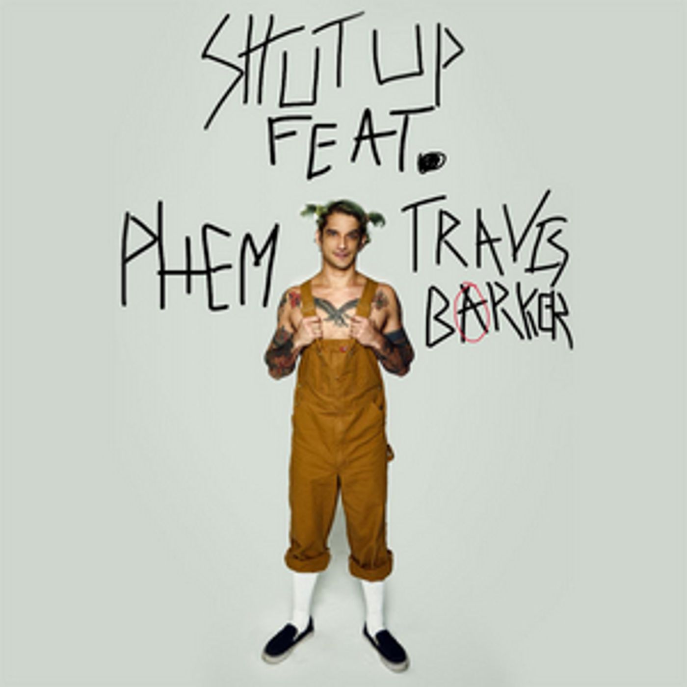 Tyler Posey Teams Up with phem and Travis Barker on 'Shut Up'  Image