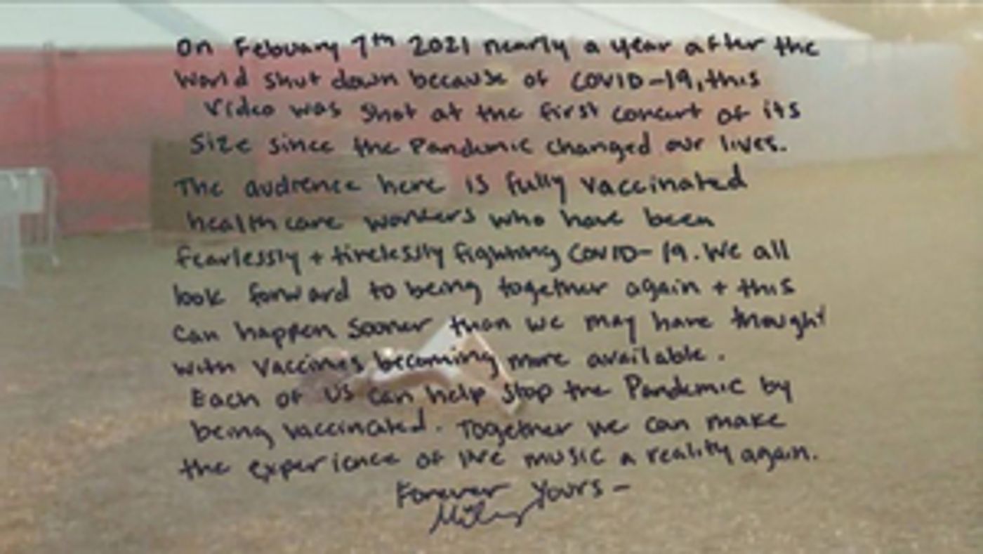 Miley Cyrus Shares Video for 'Angels Like You'  Image