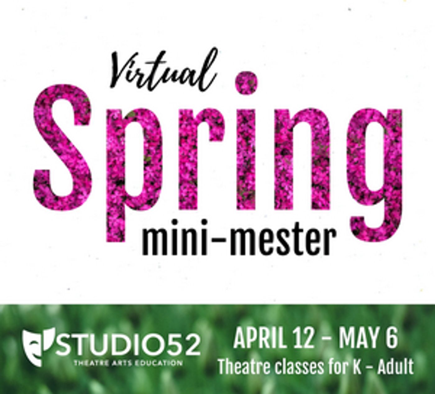 Flat Rock Playhouse Studio 52 Presents Virtual Spring Mini-Mester  Image