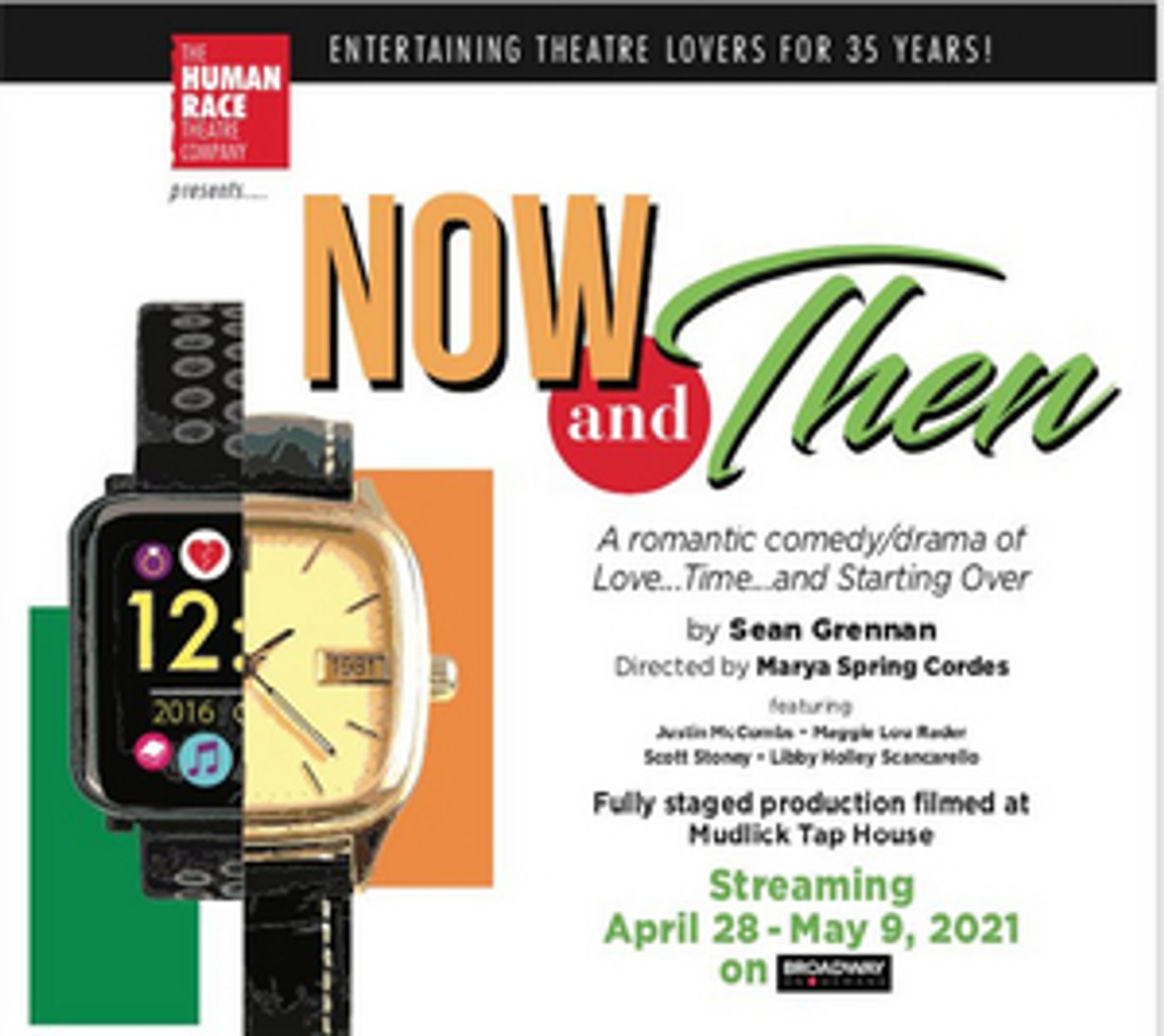 Human-Race-Theatre-Launches-NOW-AND-THEN-the-First-Production-of-its-34th-Season-20210308 Human Race Theatre Launches NOW AND THEN, the First Production of its 34th Season Image