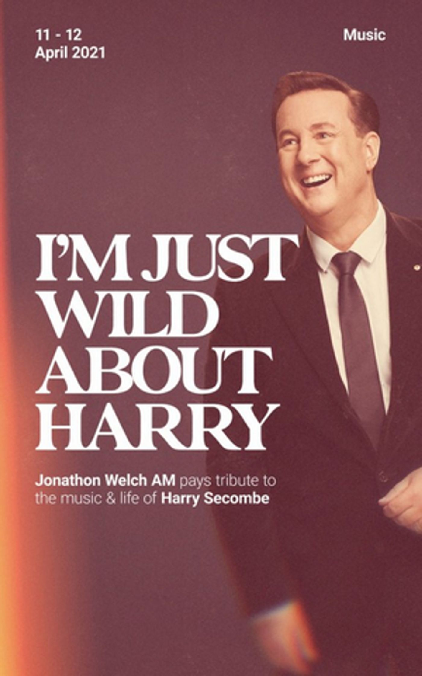 Australian Tenor Jonathon Welch AM Comes to Glen Street Theatre  Image