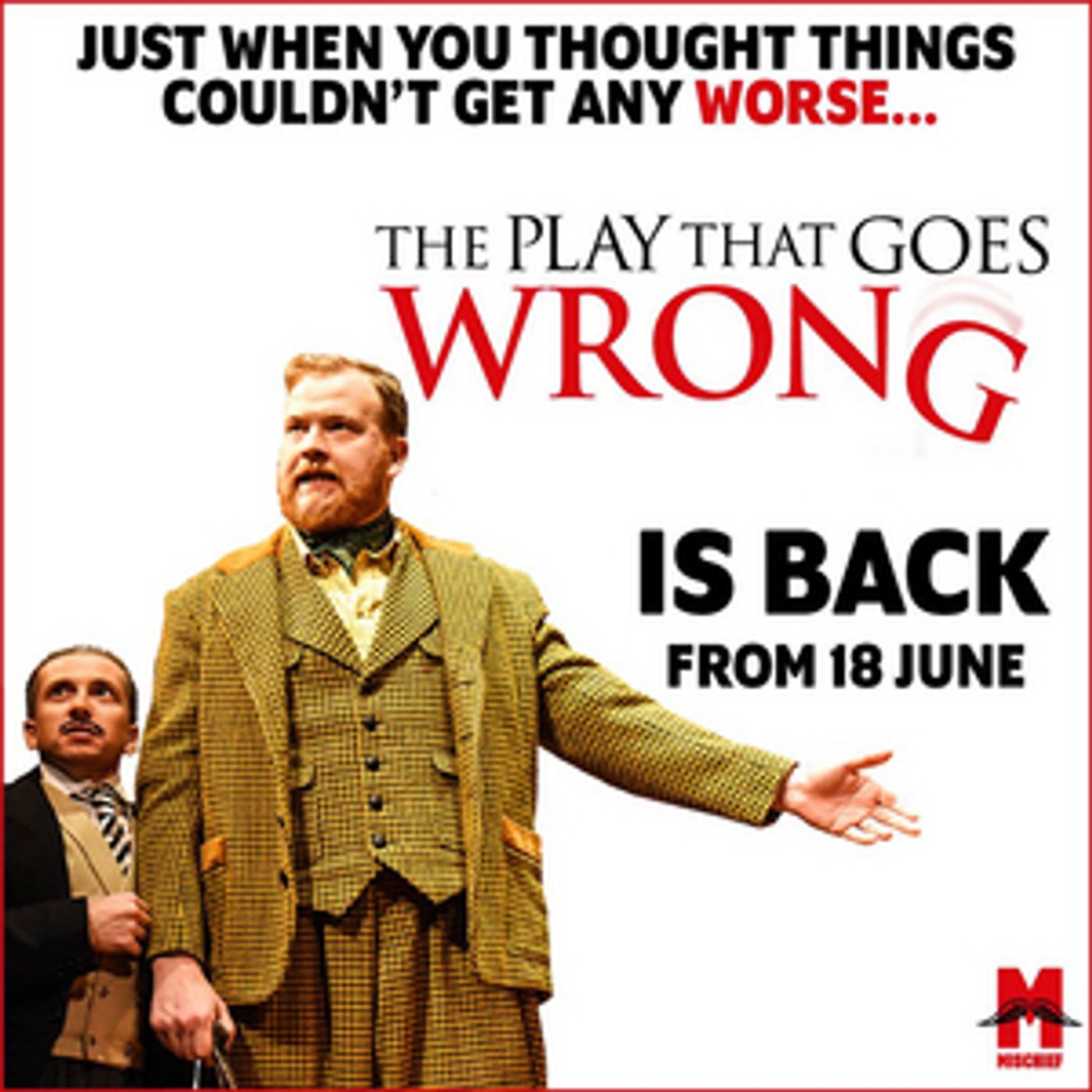 THE PLAY THAT GOES WRONG Returns to the West End on 18 June  Image