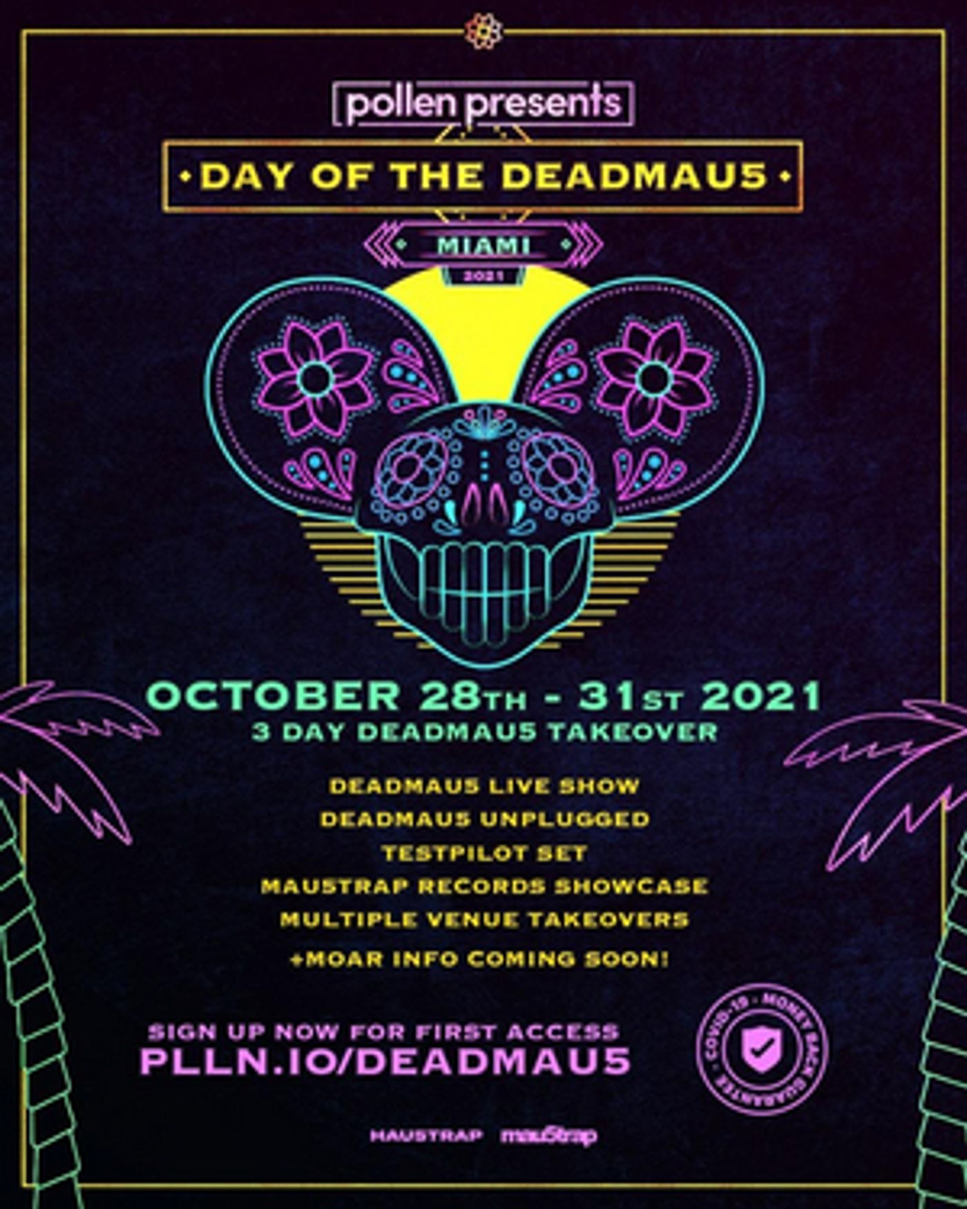 Pollen Presents 'day of the deadmau5,' a Three-Day Experience Oct. 28-31 in Miami  Image