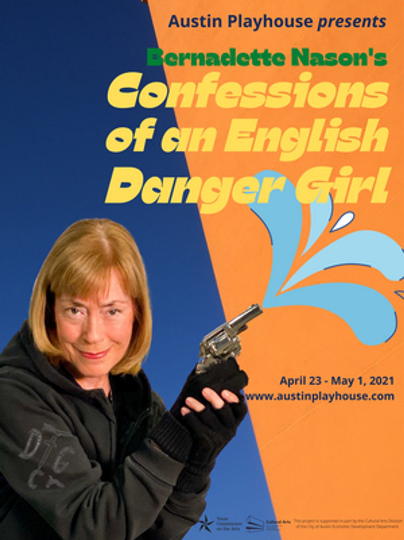 Austin Playhouse Announces World Premiere of BERNADETTE NASON'S CONFESSIONS OF AN ENGLISH DANGER GIRL Austin Playhouse Announces World Premiere of BERNADETTE NASON'S CONFESSIONS OF AN ENGLISH DANGER GIRL Image