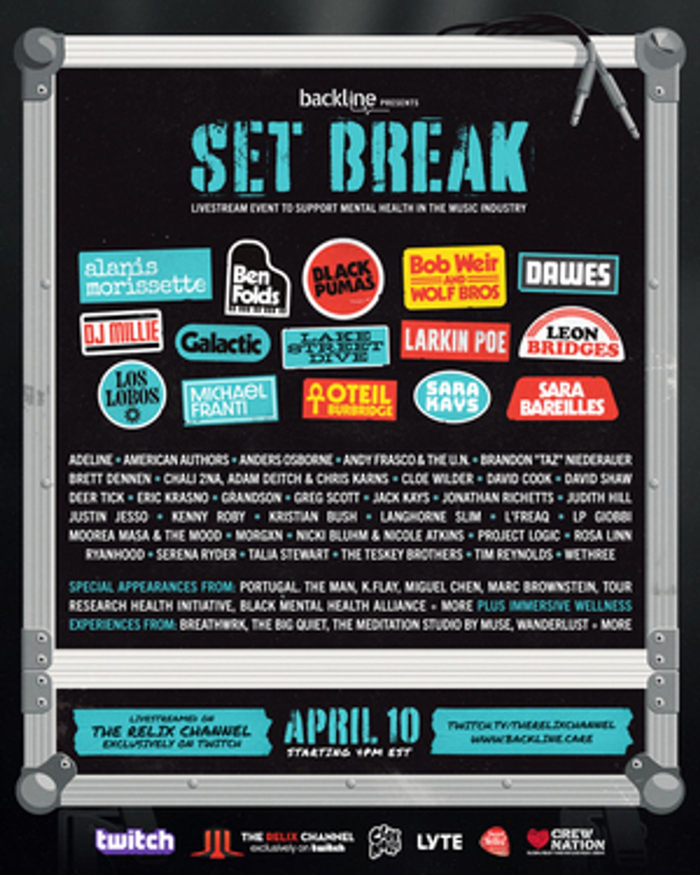 Backline Announces 'Set Break' Livestream Event Backline Announces 'Set Break' Livestream Event Image