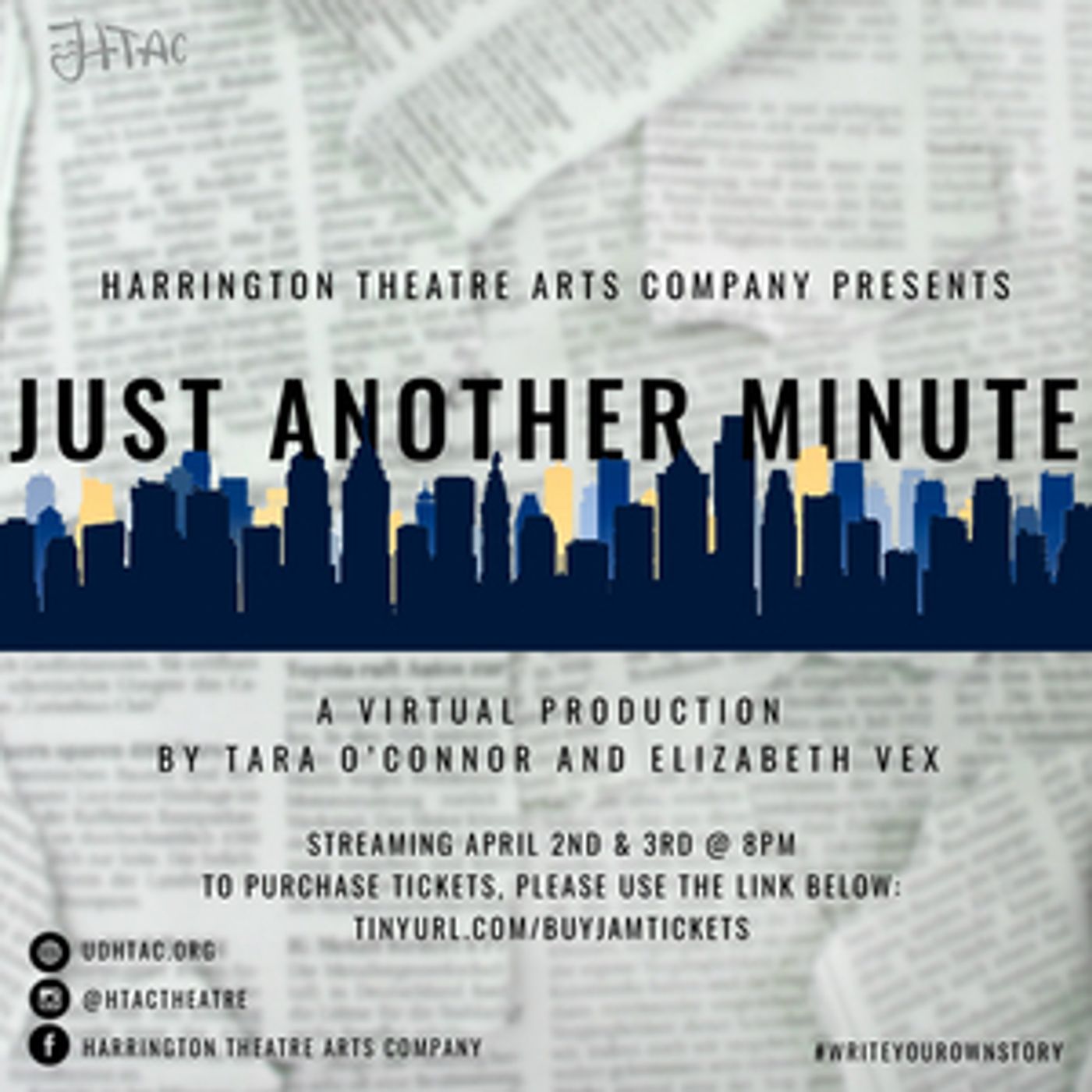Student Blog: Just Another Minute: An All-New Musical Celebrating Connection in An All-Virtual World  Image