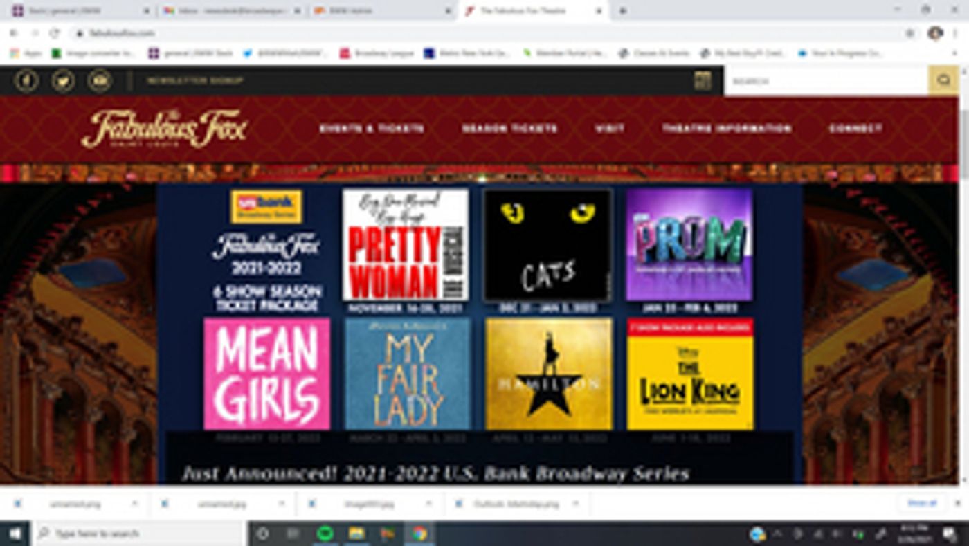 HAMILTON, THE LION KING, and More Bring Broadway Back to the Fabulous Fox! HAMILTON, THE LION KING, and More Bring Broadway Back to the Fabulous Fox! Image