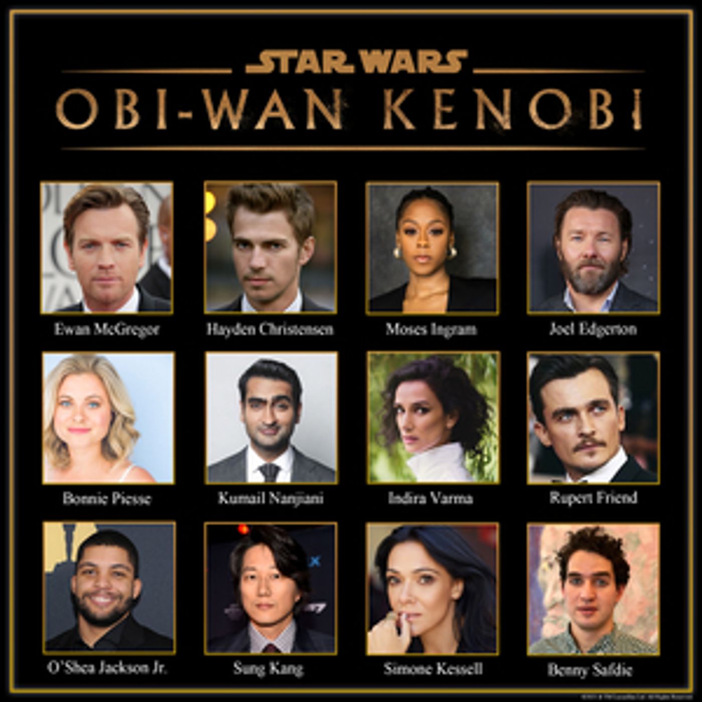Disney Plus Announces Cast for OBI-WAN KENOBI  Image