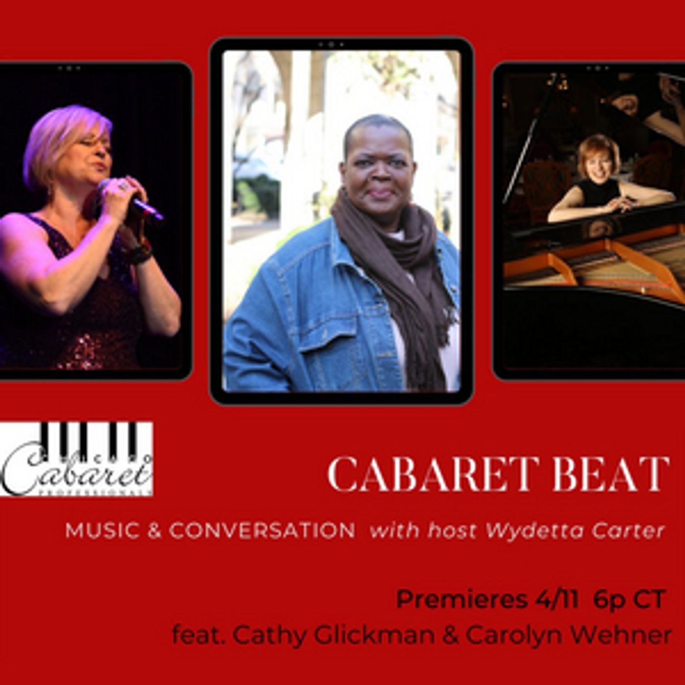 Chicago Cabaret Professionals Presents CABARET BEAT- MUSIC & CONVERSATION  Image