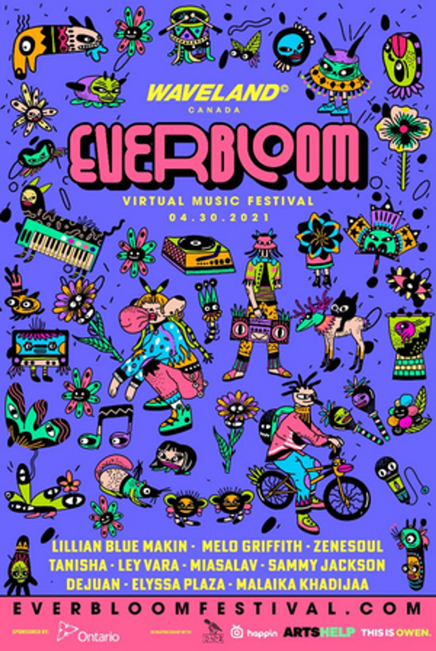 Everbloom Hip Hop and R&B Festival Announces April Line Up  Image