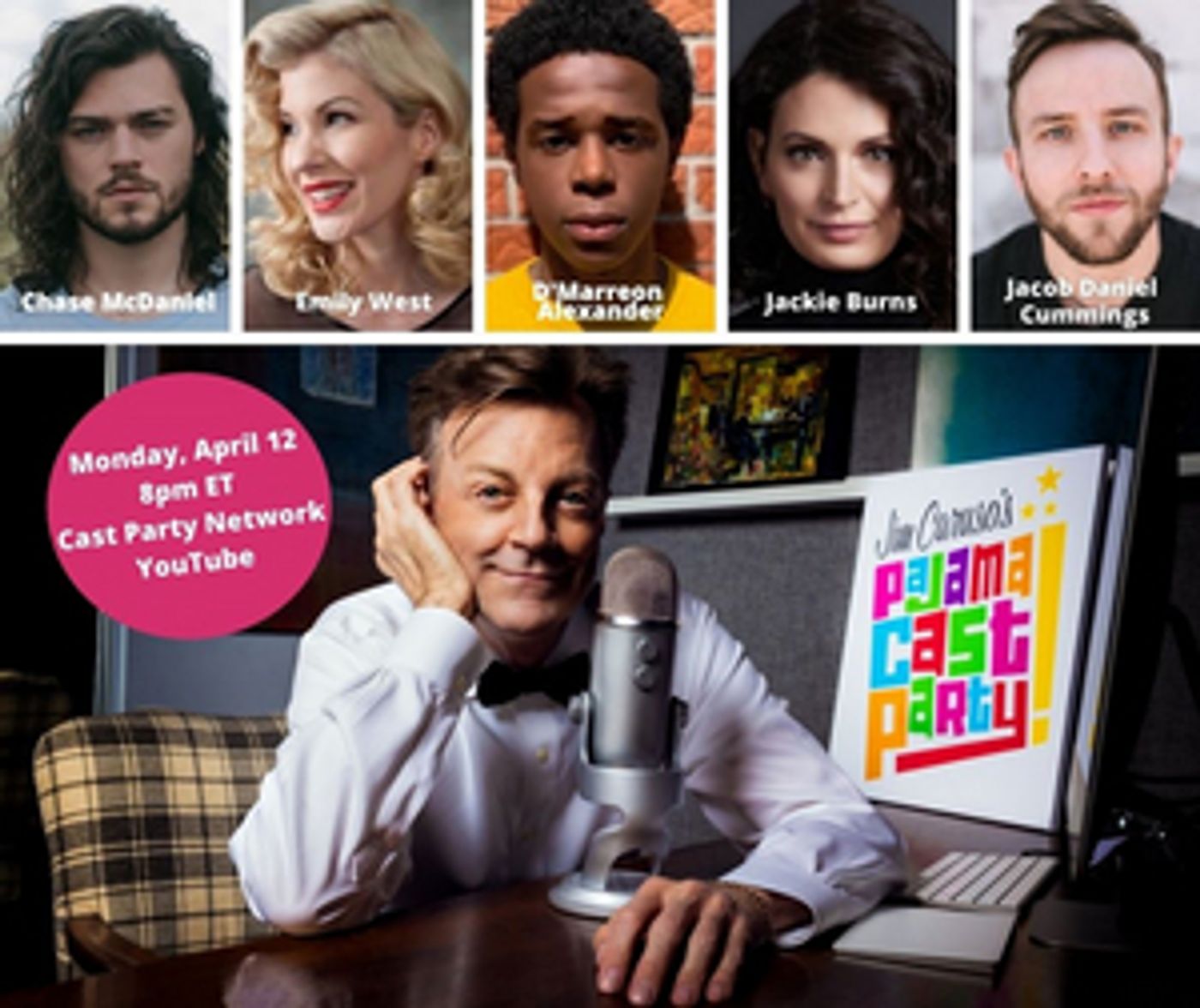 JIM CARUSO'S PAJAMA CAST PARTY Stays Innovative With Lineup Of Diverse and Youthful Talent  Image
