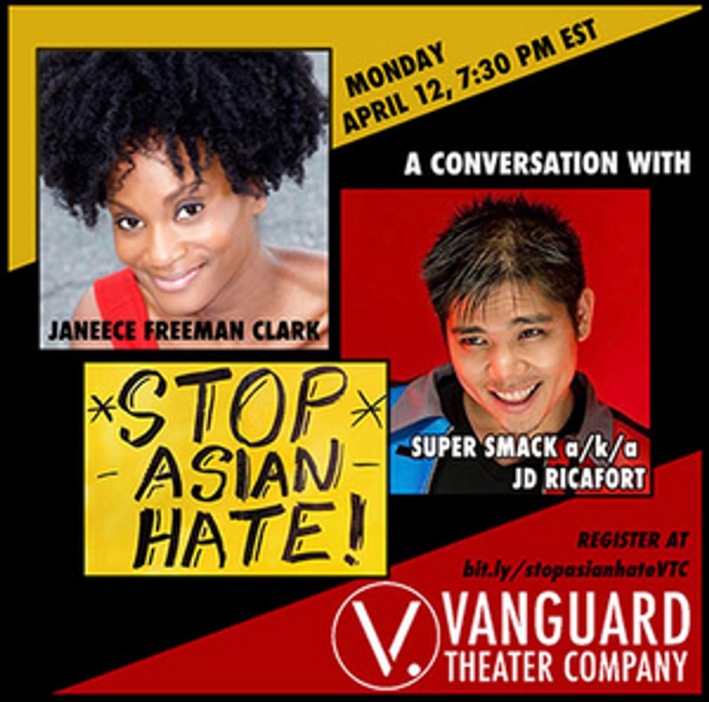 Vanguard Theater to Present #StopAsianHate Webinar Vanguard Theater to Present #StopAsianHate Webinar Image