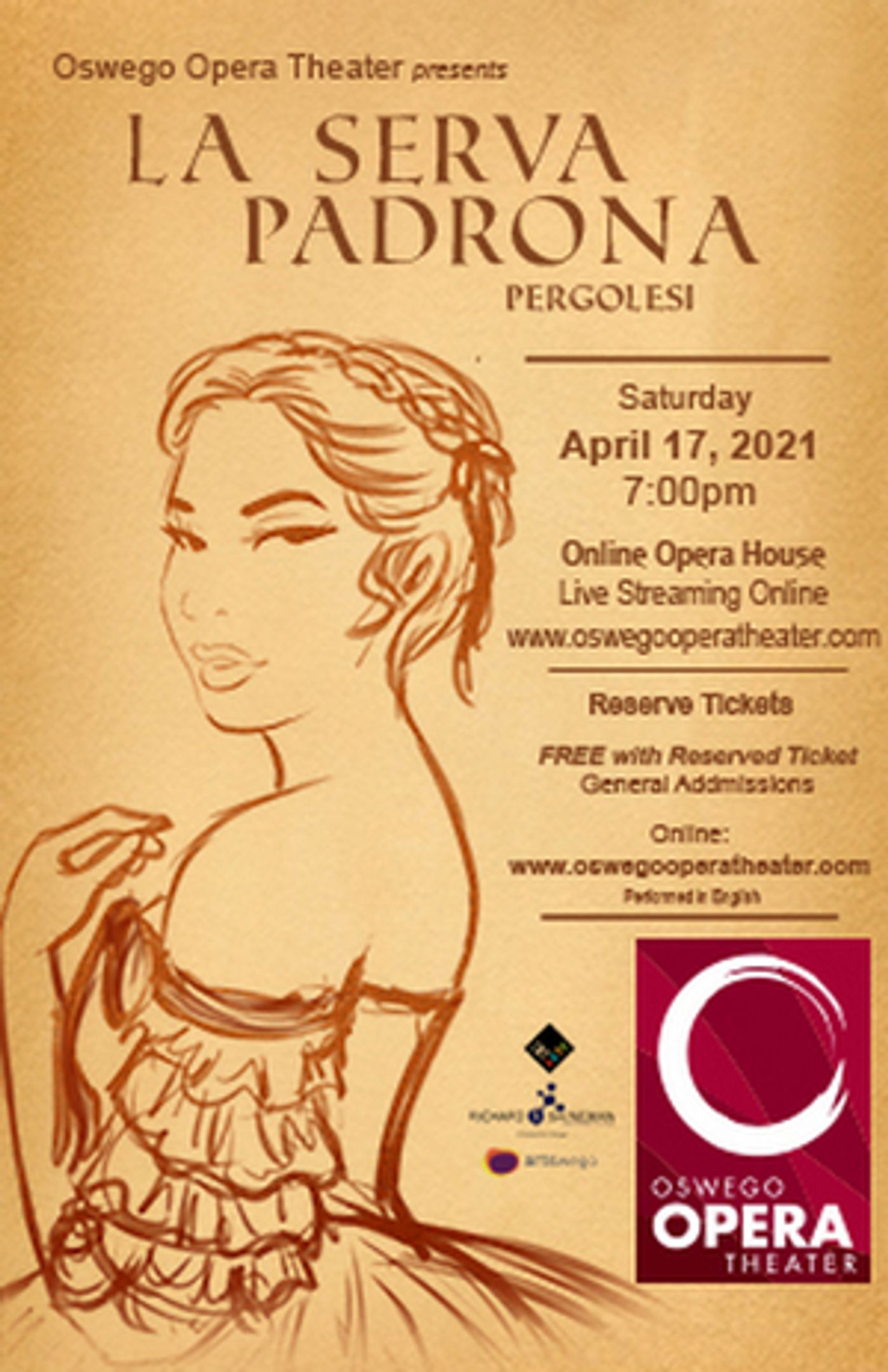 LA SERVA PADRONA Will Stream From Oswego Opera Theater Next Week  Image