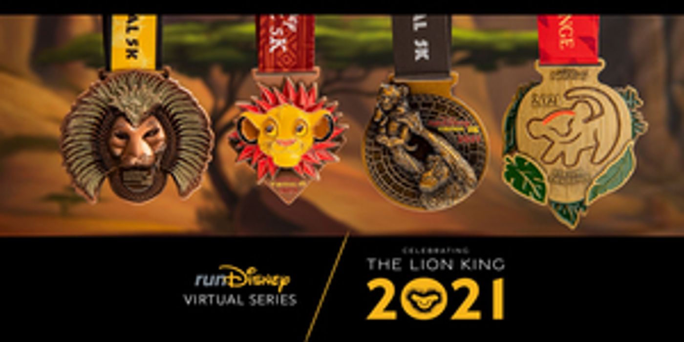 runDisney Hosts THE LION KING Themed Virtual 5Ks This Summer  Image