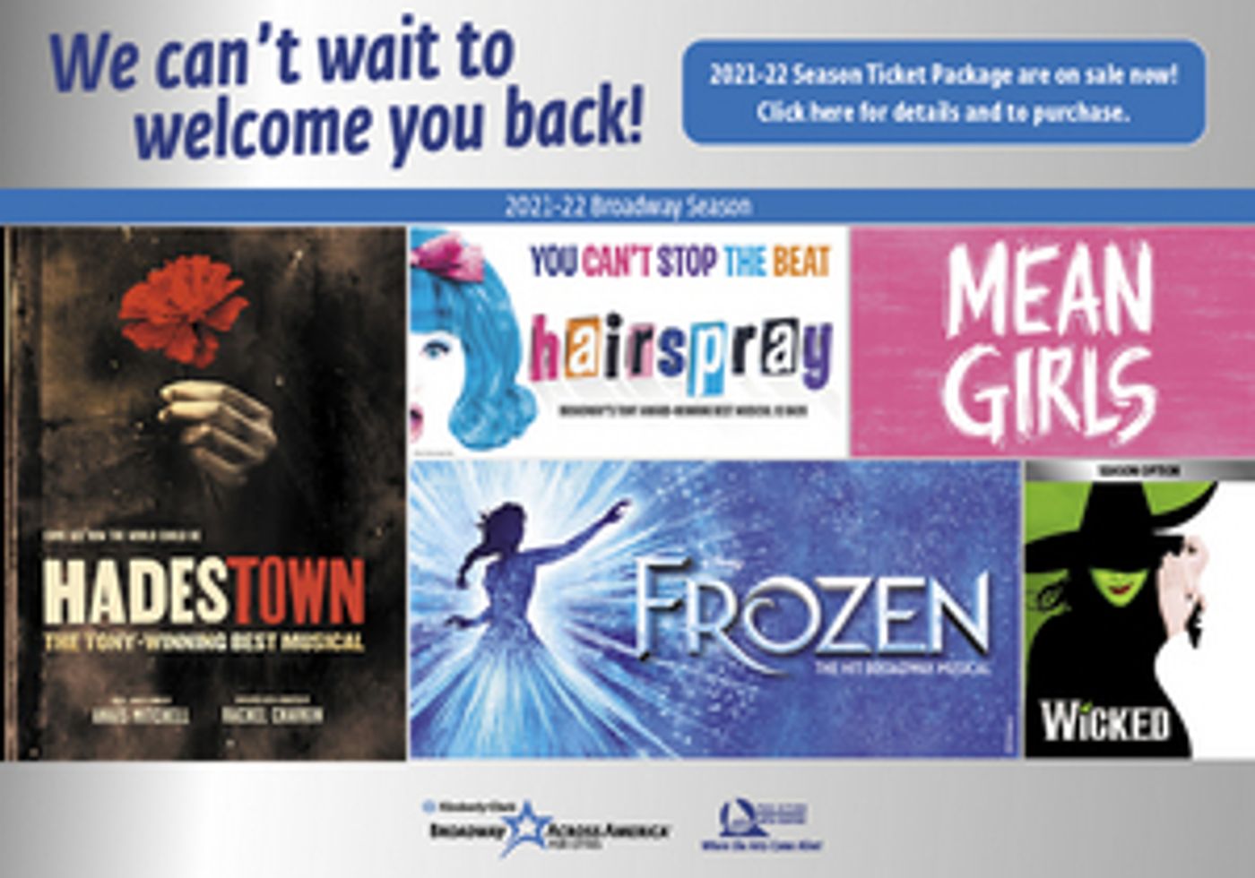 HADESTOWN, FROZEN, and More Announced as Part of Fox Cities P.A.C. 2021-22 Season  Image