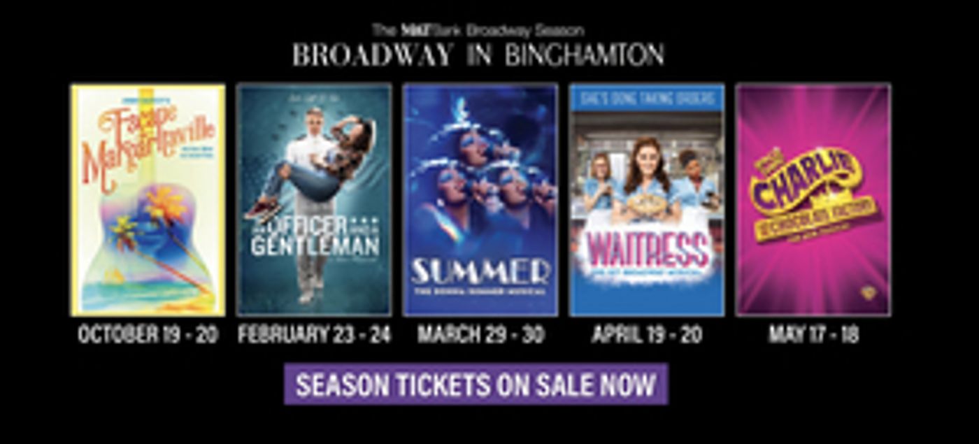 WAITRESS, SUMMER, and More Announced For Broadway in Binghamton's 2021-22 Season  Image