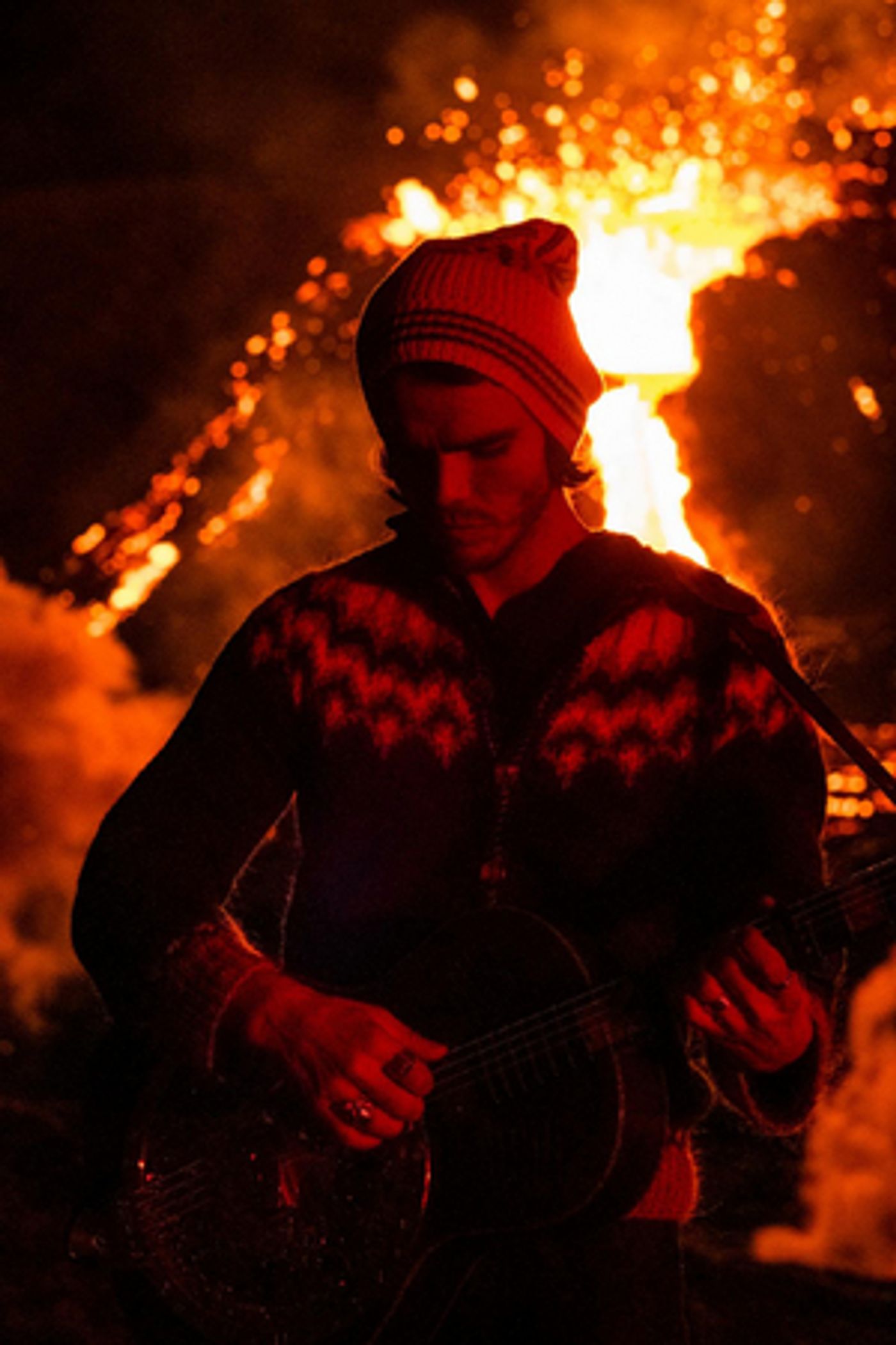 Kaleo Captures Live Performance Video in Front of Erupting Volcano  Image