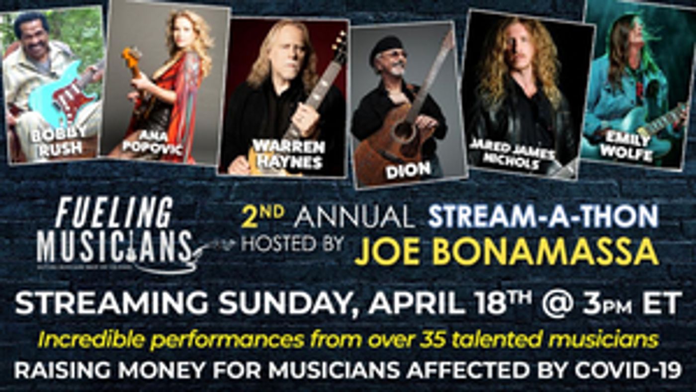 Joe Bonamassa to Host Second Annual Stream-A-Thon This Sunday  Image