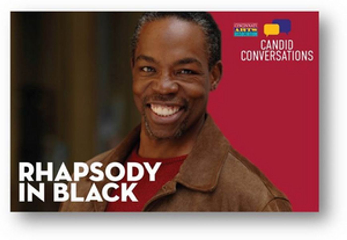 LeLand Gantt Stars in RHAPSODY IN BLACK Presented by The Cincinnati Arts Association  Image