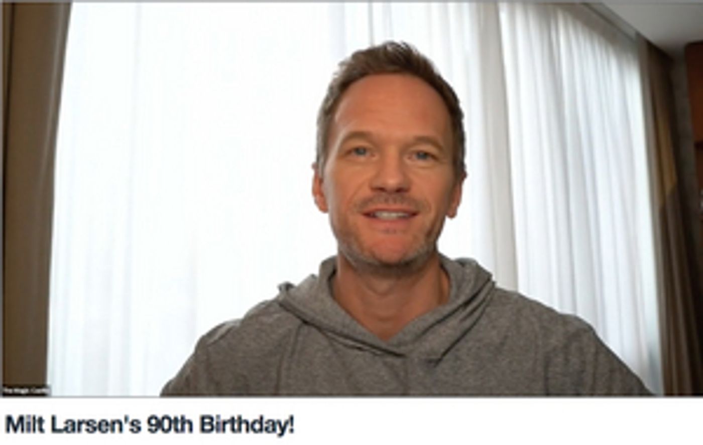 VIDEO: Neil Patrick Harris, Leonard Maltin, David Copperfield and More Take Part in Milt Larsen's 90th Birthday Celebration  Image