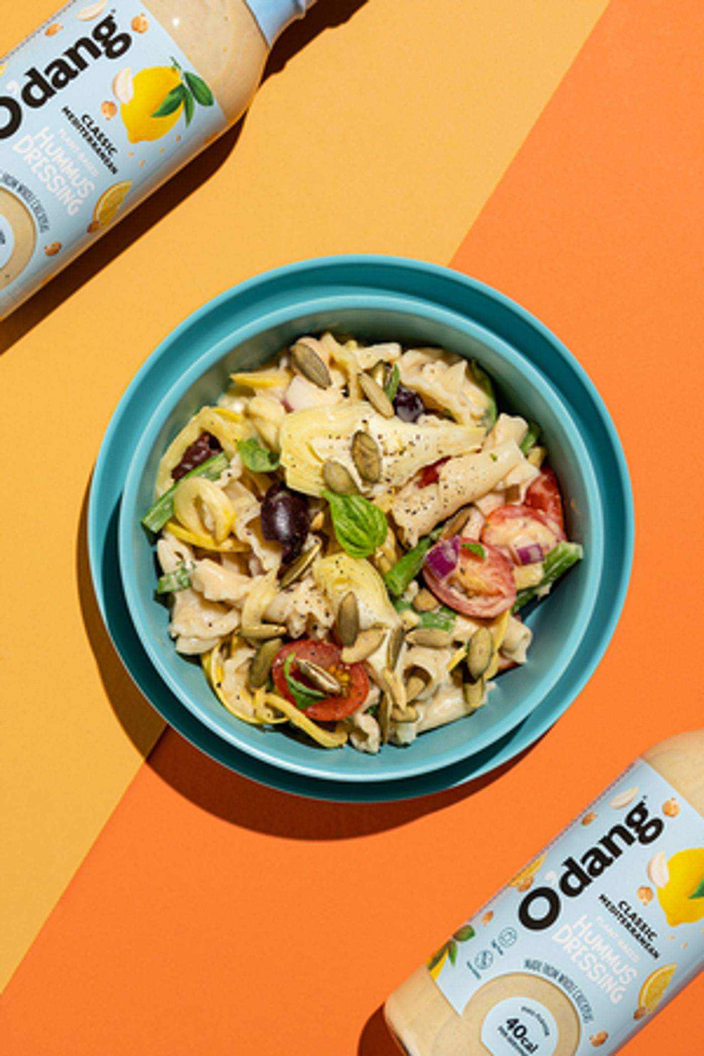 Cooking Time: O'dang Chickpea Based Dressing for Tasty Vegan Pasta Salad  Image