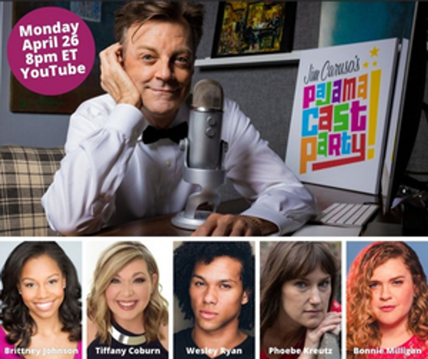 April 26th JIM CARUSO'S PAJAMA CAST PARTY  Awash With Live Music  Image