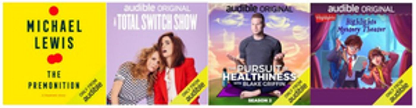 Lea Thompson, Zoey Deutch, David Duchovny and More Featured in Audible's May Content Lea Thompson, Zoey Deutch, David Duchovny and More Featured in Audible's May Content Image