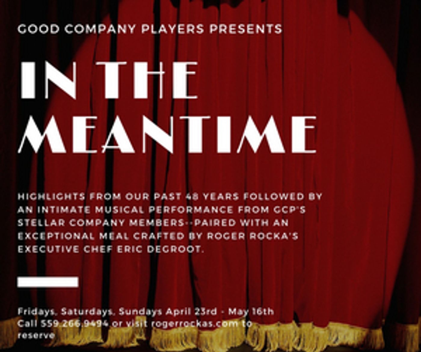 Good Company Players Returns With IN THE MEANTIME Good Company Players Returns With IN THE MEANTIME Image