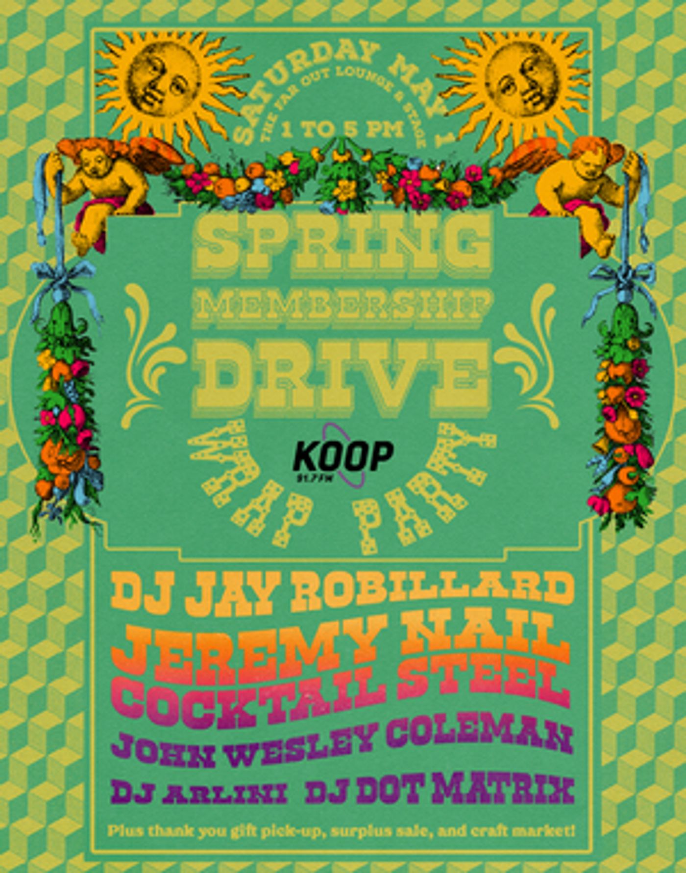 KOOP Announces Spring Membership Drive Wrap Party KOOP Announces Spring Membership Drive Wrap Party Image