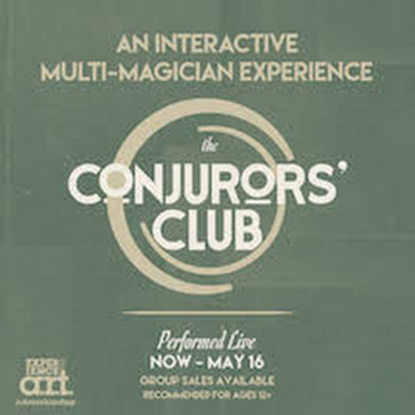 THE CONJURORS' CLUB Returns to A.R.T  Image