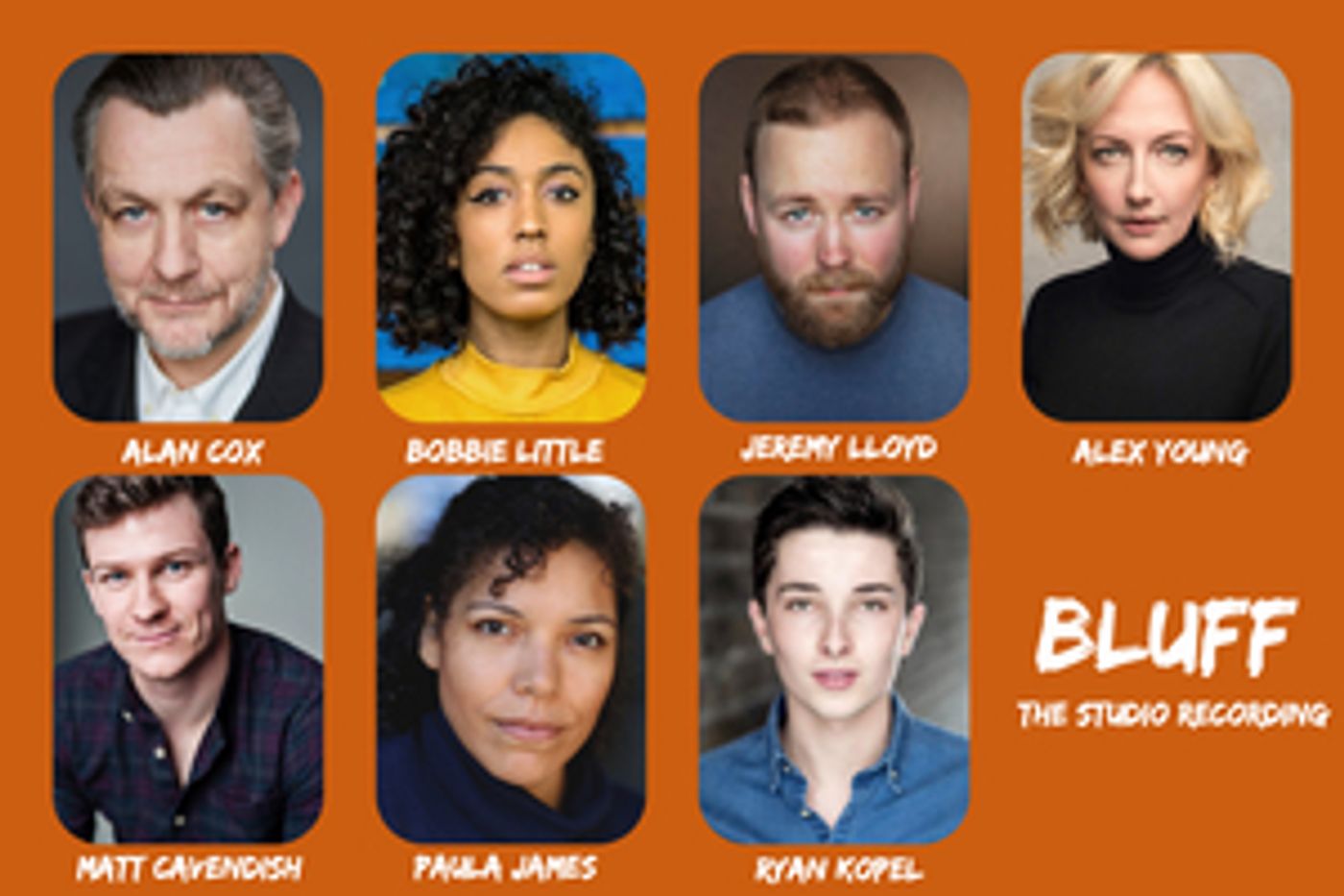 Alex Young, Alan Cox, Ryan Kopel and More to Star BLUFF, a New Musical for Radio Alex Young, Alan Cox, Ryan Kopel and More to Star BLUFF, a New Musical for Radio Image