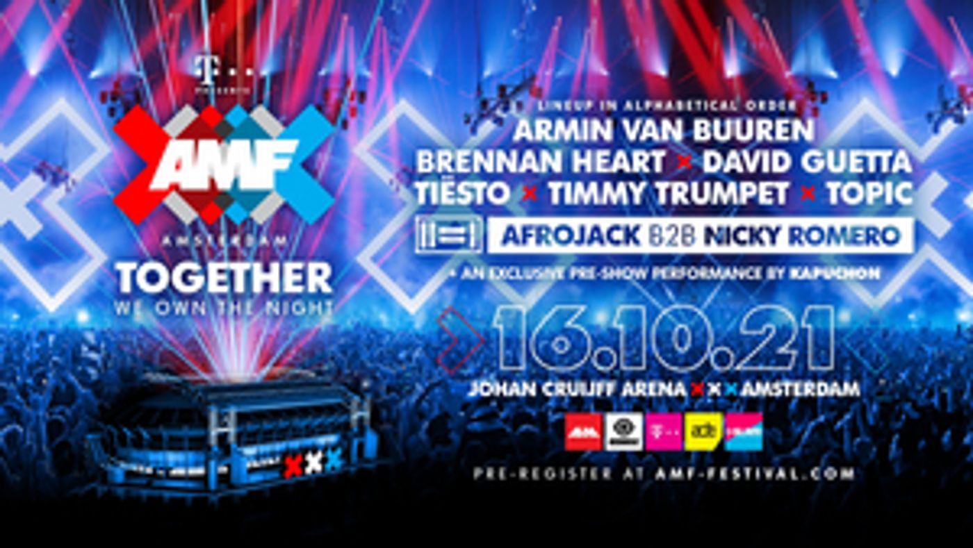 AMF Amsterdam Reveals Lineup for 2021 Edition AMF Amsterdam Reveals Lineup for 2021 Edition Image