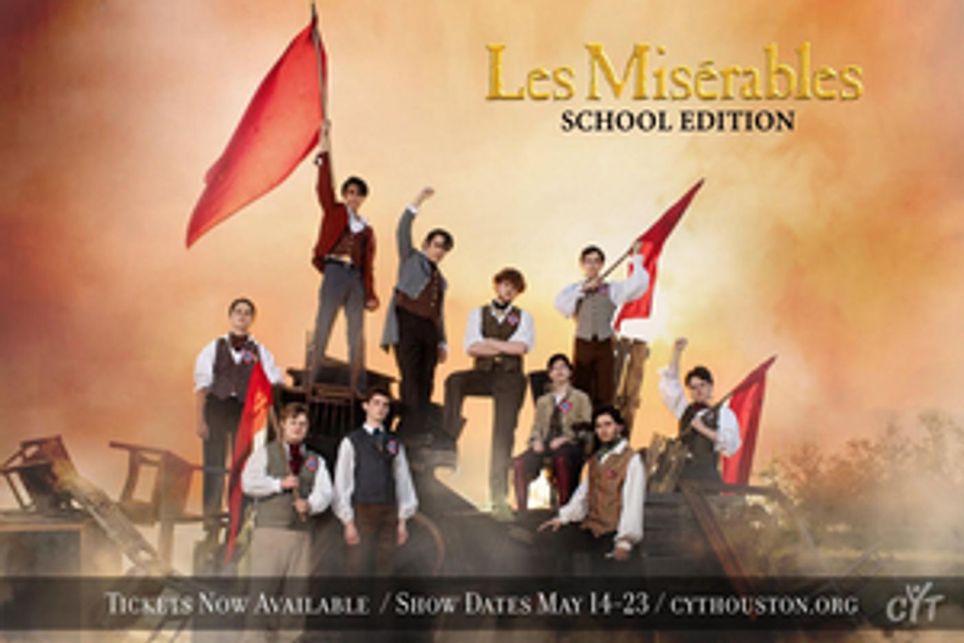 LES MISERABLES - SCHOOL EDITION to be Presented by Christian Youth Theater  Image