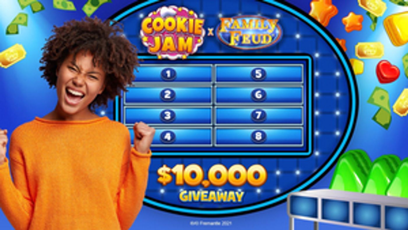 Jam City & Fremantle Partner to Bring FAMILY FEUD to 'Cookie Jam' Jam City & Fremantle Partner to Bring FAMILY FEUD to 'Cookie Jam' Image