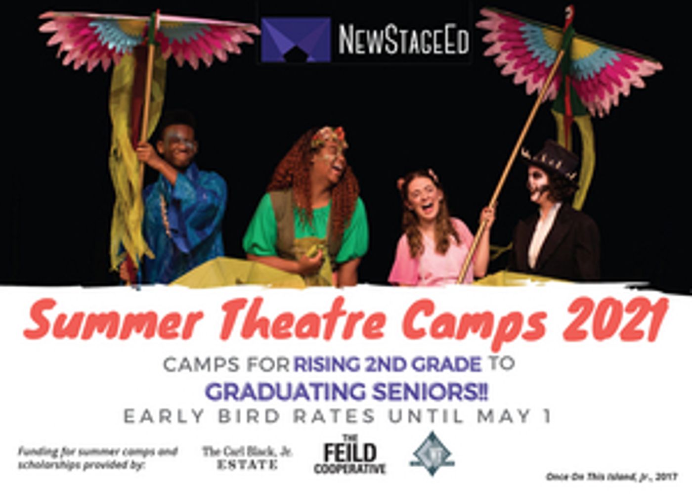 New Stage Theatre Announces In Person 2021 Summer Camps  Image