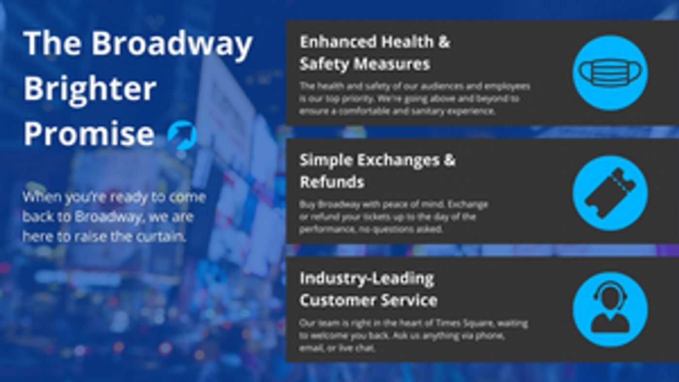 Broadway Brighter Promise Initiative Launched to Ensure a Safe Reopening  Image