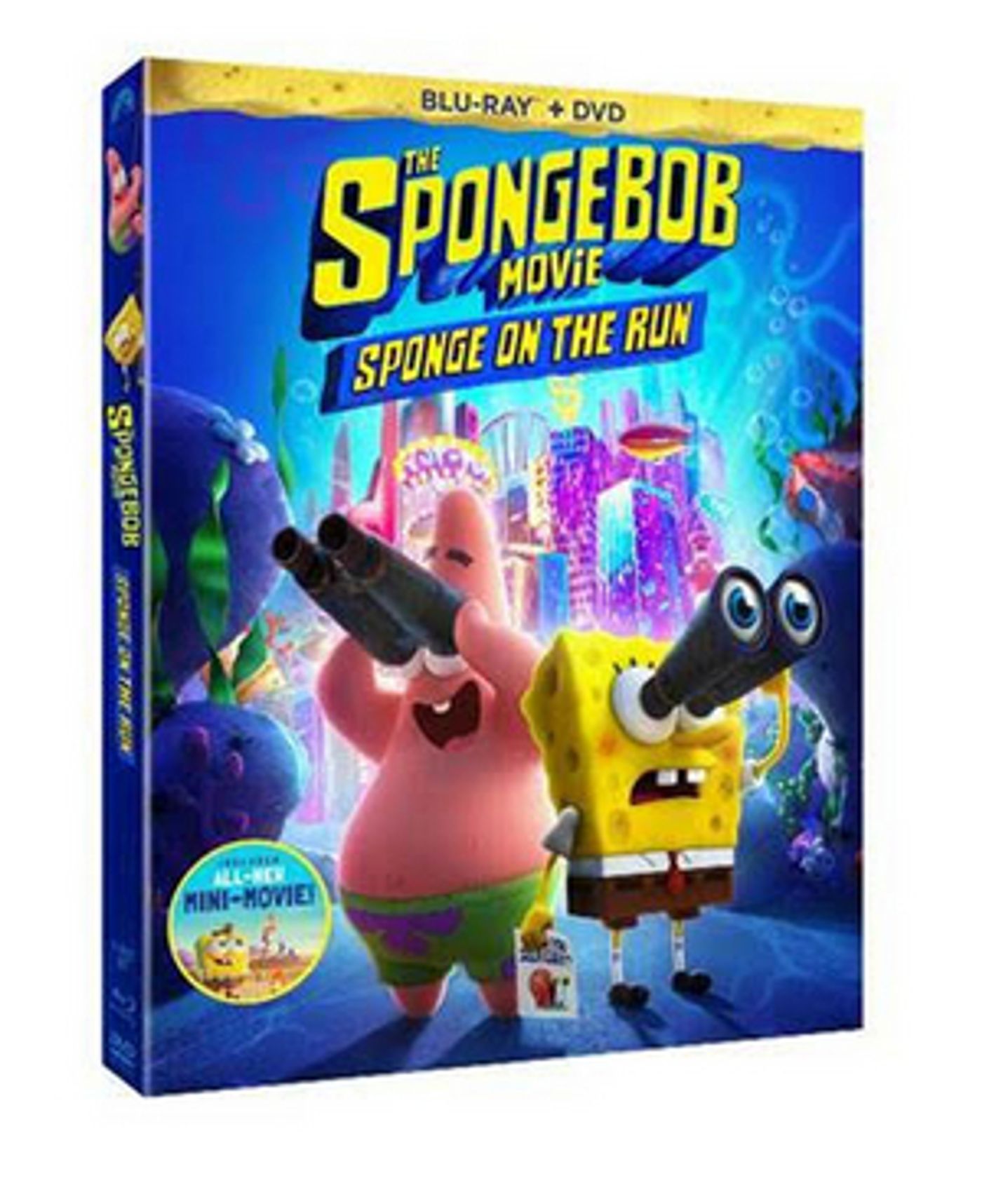 THE SPONGEBOB MOVIE: SPONGE ON THE RUN Arrives on DVD July 13 THE SPONGEBOB MOVIE: SPONGE ON THE RUN Arrives on DVD July 13 Image