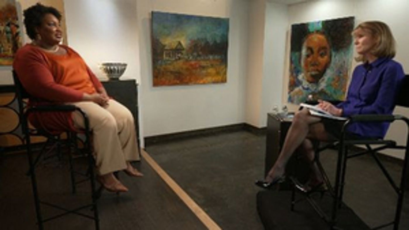 Stacey Abrams Tells CBS SUNDAY MORNING That Her Ambition Is to Run for President Someday  Image
