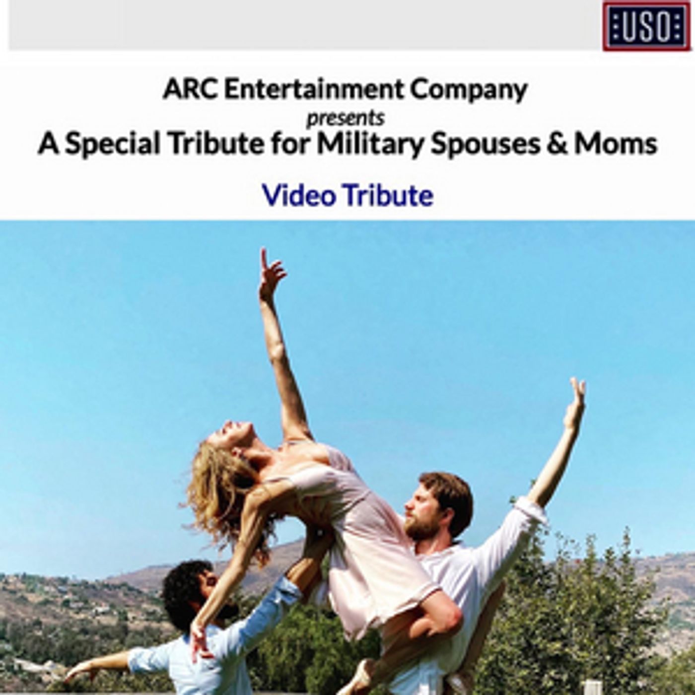 ARC Entertainment Company Will Perform Livestreamed Dance Tribute to Military Moms ARC Entertainment Company Will Perform Livestreamed Dance Tribute to Military Moms Image