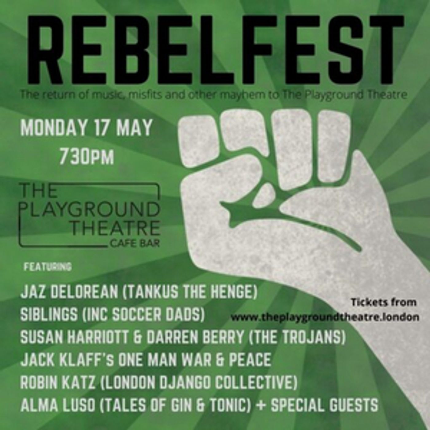 The Playground Theatre Announces May Reopening The Playground Theatre Announces May Reopening Image