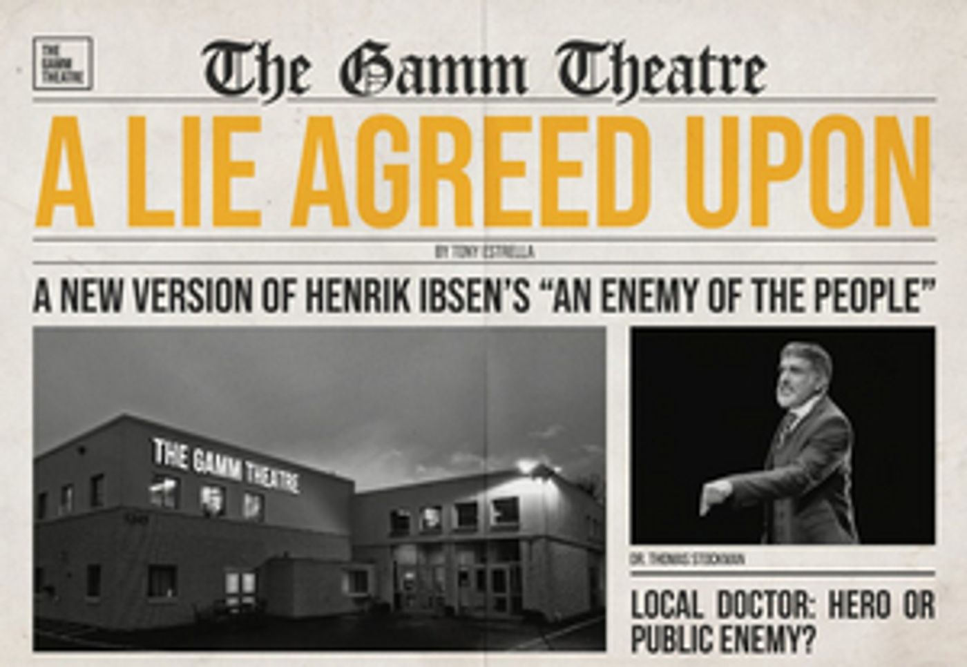 Gamm Presents Virtual Staged Reading Of A LIE AGREED UPON Gamm Presents Virtual Staged Reading Of A LIE AGREED UPON Image