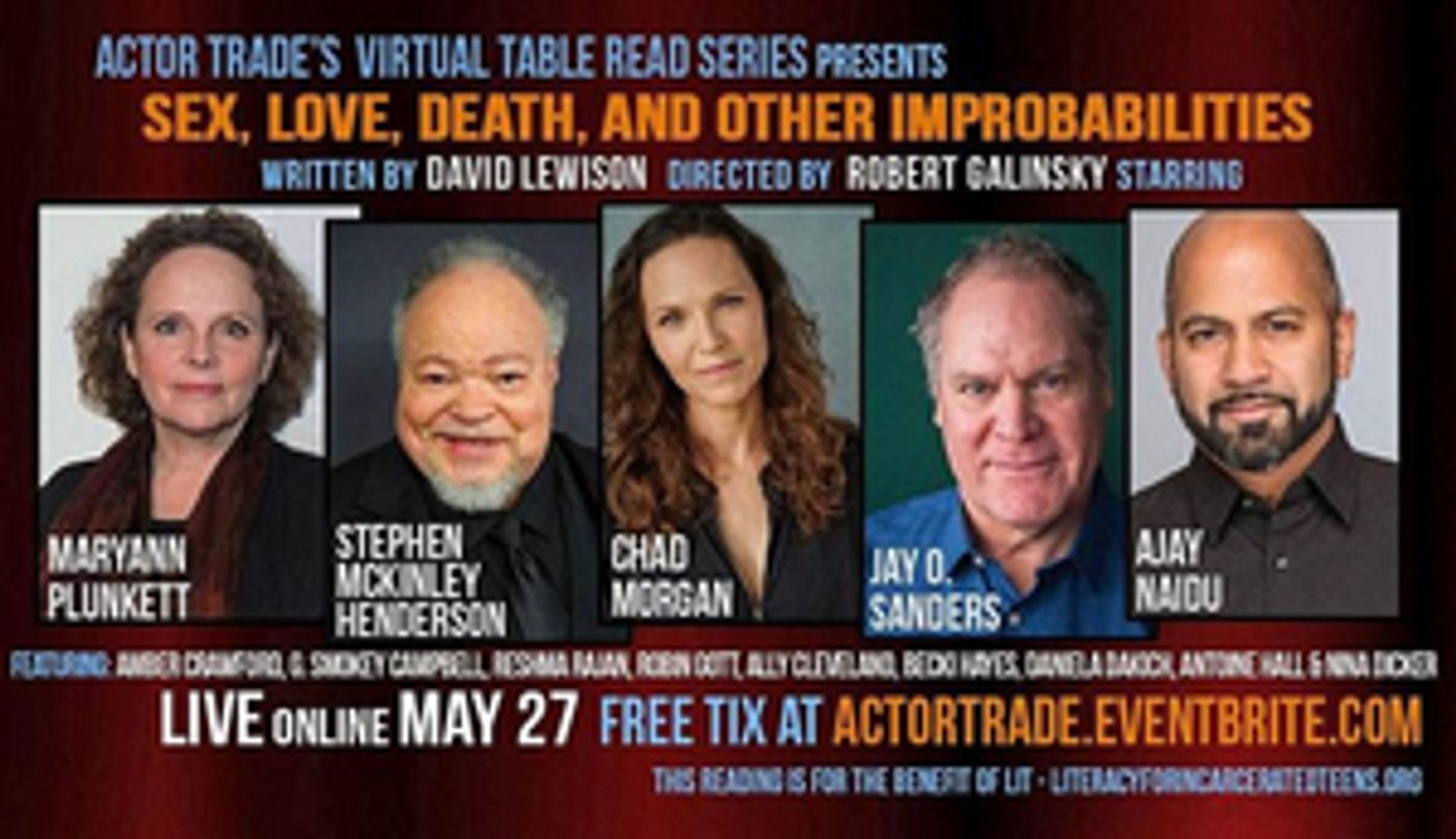 Maryann Plunkett, Stephen McKinley Henderson and More Headline SEX, LOVE, DEATH, AND OTHER IMPROBABILITIES  Image