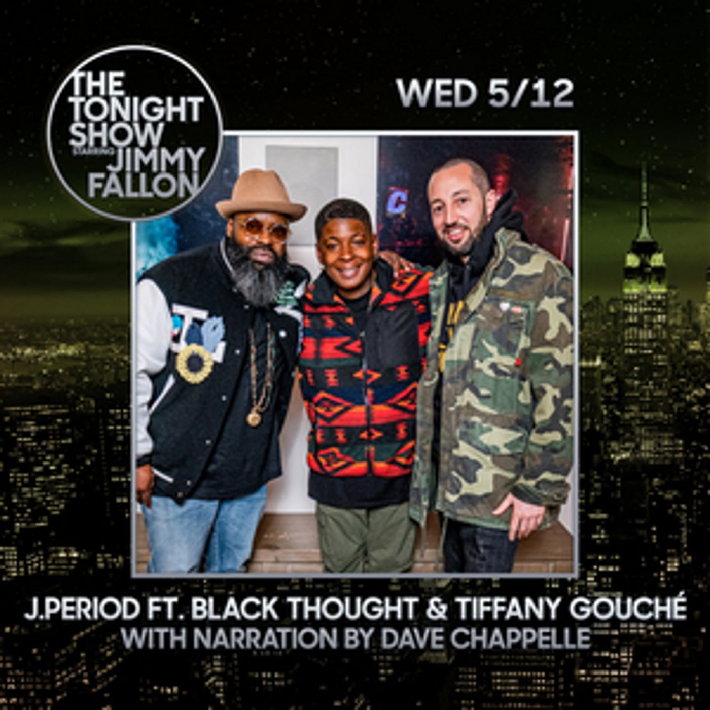 J.PERIOD Performs on THE TONIGHT SHOW  Image