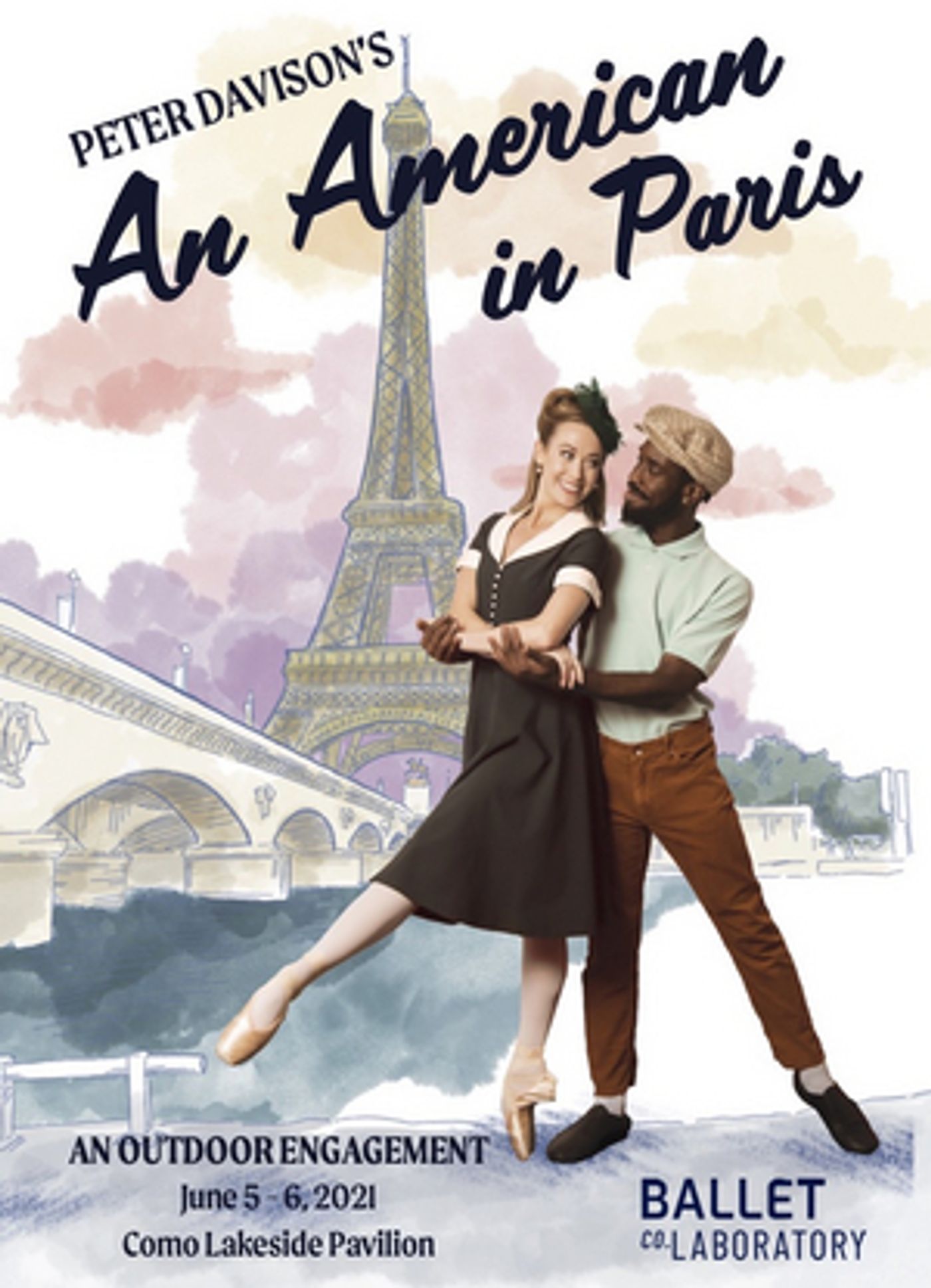 Live Outdoor Performance of AN AMERICAN IN PARIS to be Presented by Ballet Co.Laboratory  Image